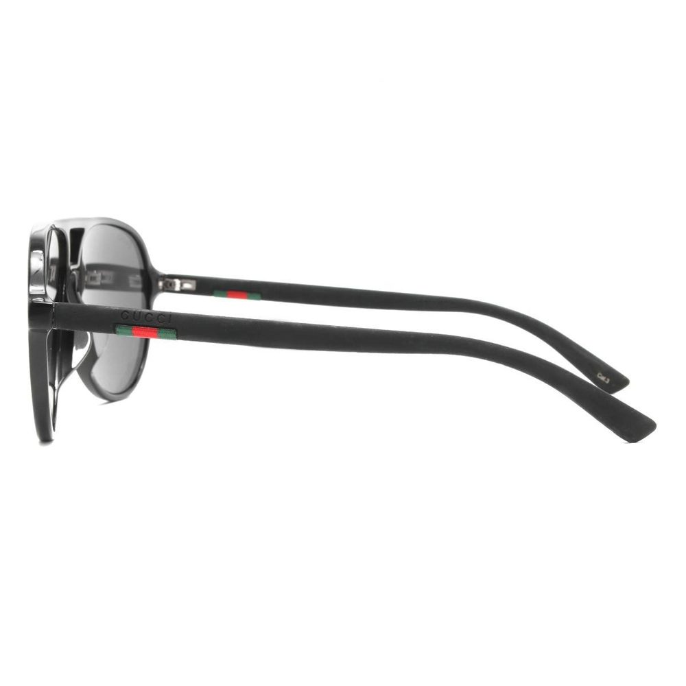 Gucci Sunglasses Black Grey Asi View 4